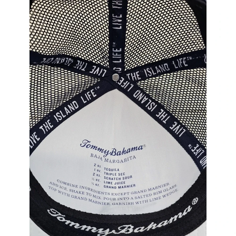 Tommy Bahama Island Life Trucker Hat Snapback‎ Marlin Logo Baja Margarita